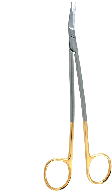 Dean Scissors TC 17cm - Curved Shank