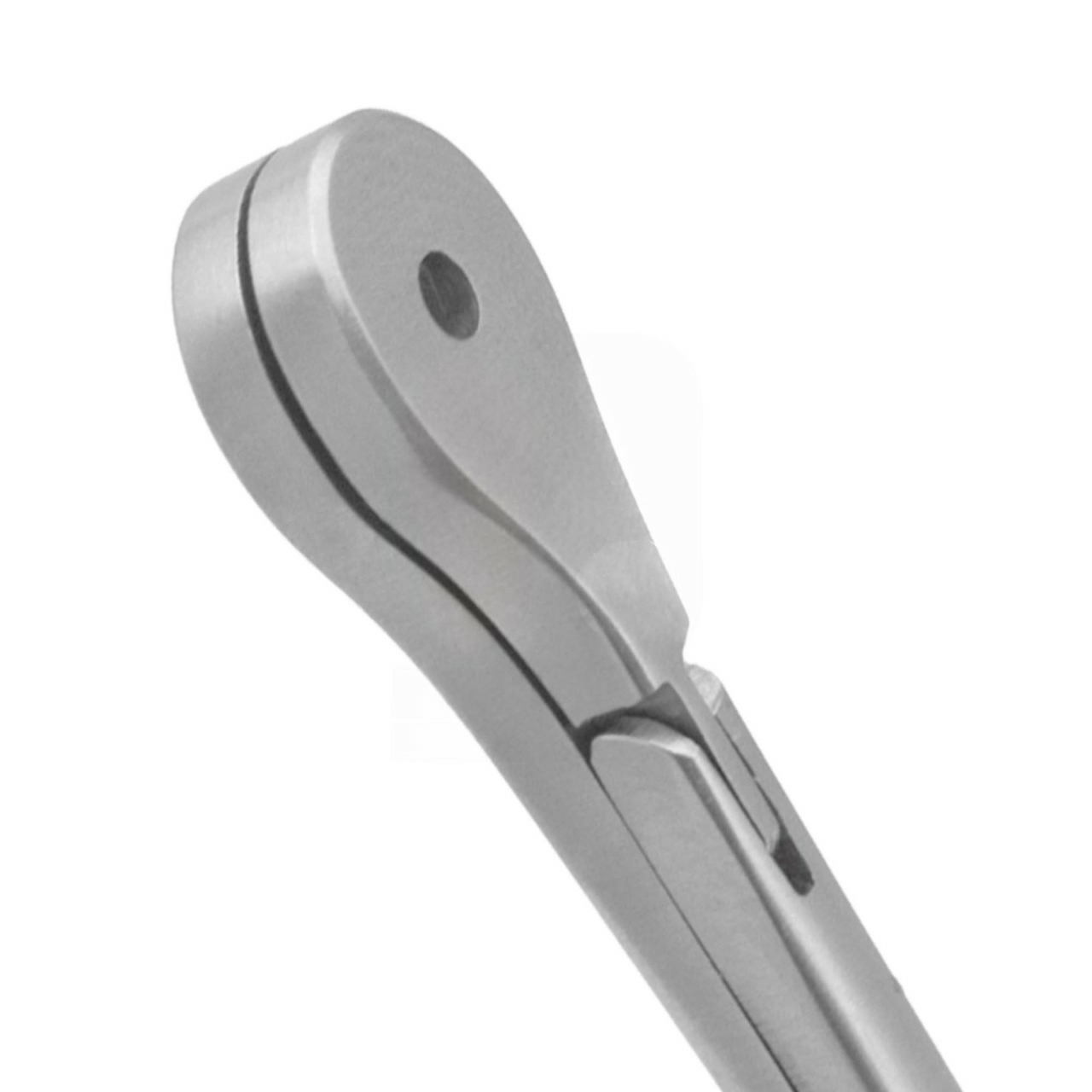 Lewis Septum Forceps 7.5" - Round grooved jaws