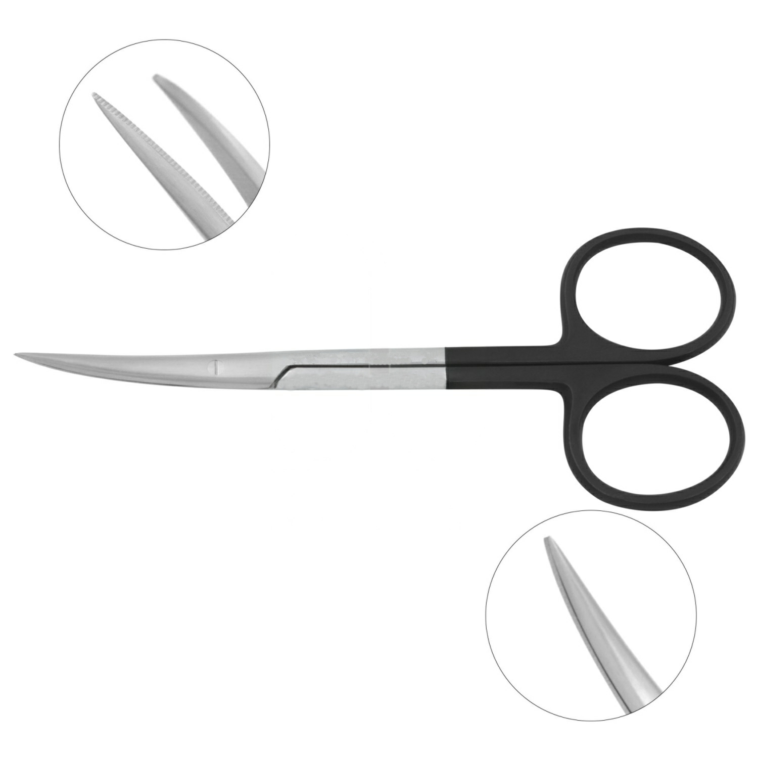 Devine Scissors 11cm - Curved Sharp Tips