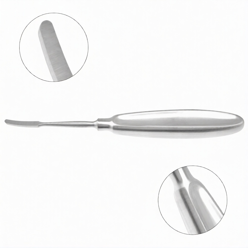 Converse Periosteal Elevator, Curved Tip, 7" Length