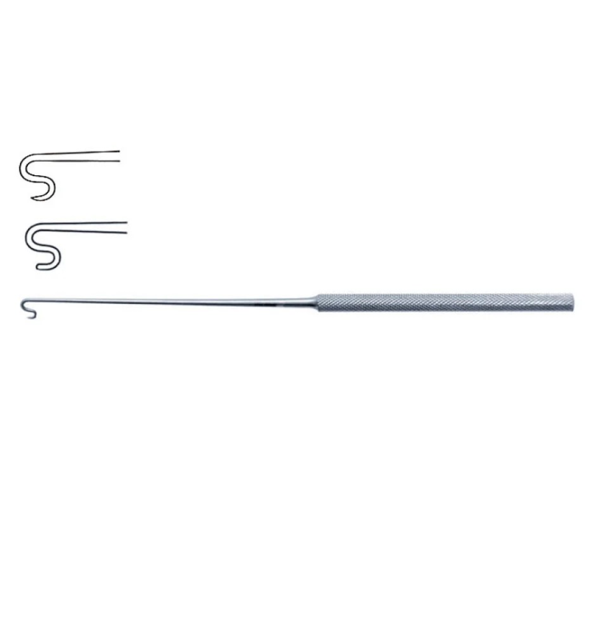 Benicke Retractor, S-Shaped Tip 8 mm, 19 cm Length