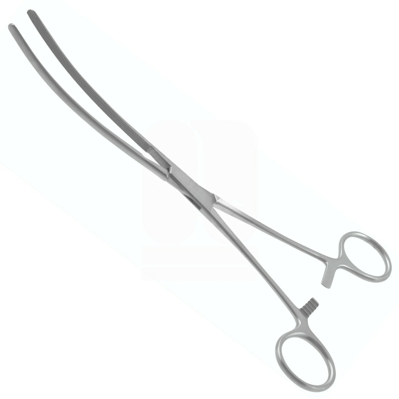 Kocher Clamp Forceps 10.25" with Longitudinal Serrations