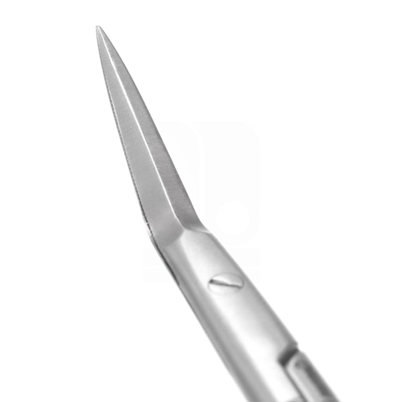 Gunter Nasal Double-Beveled Scissors 11.5 cm - Angled , Serrated