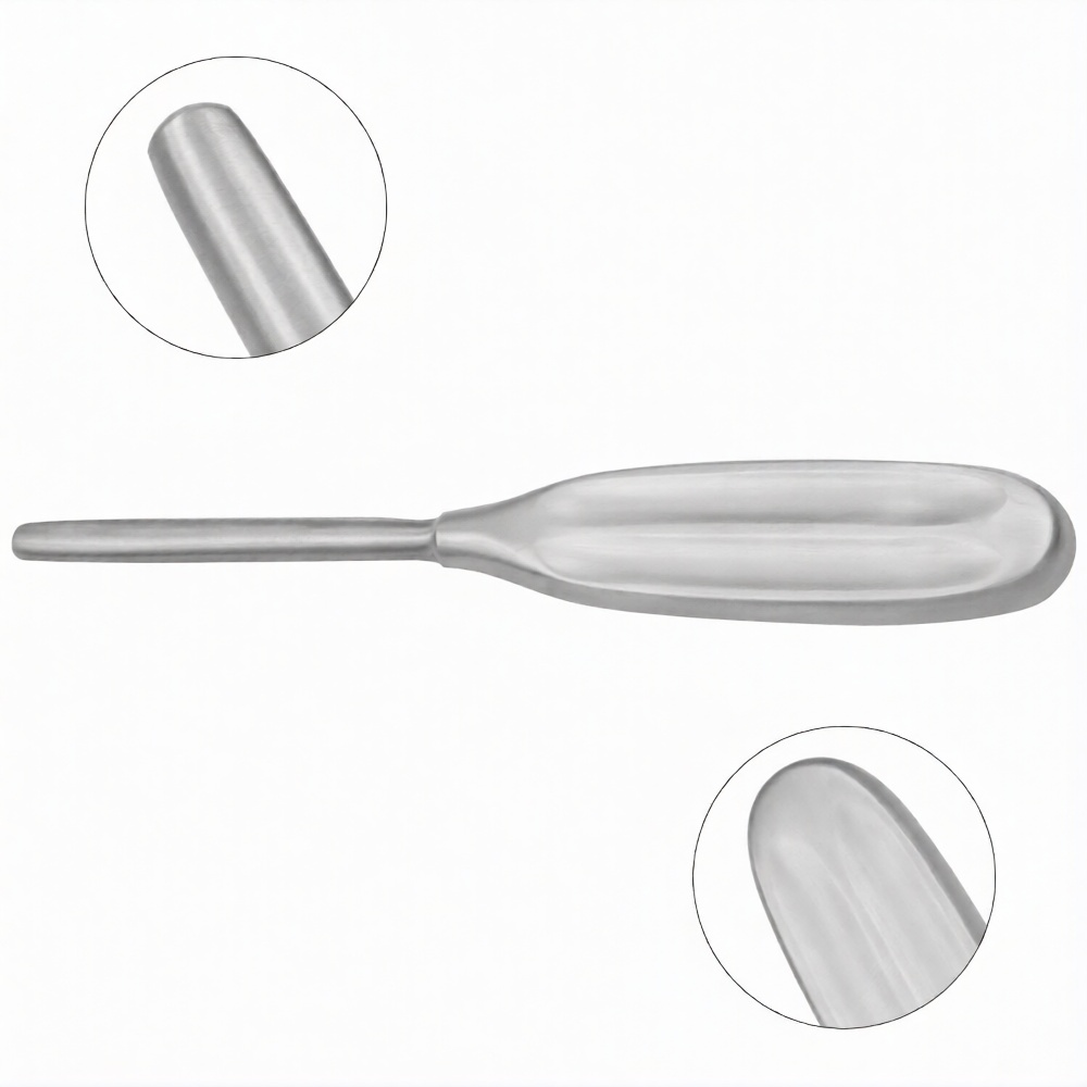 Boies Nasal Fracture Elevator, Heavy Shaft, Blunt Edges, 19cm