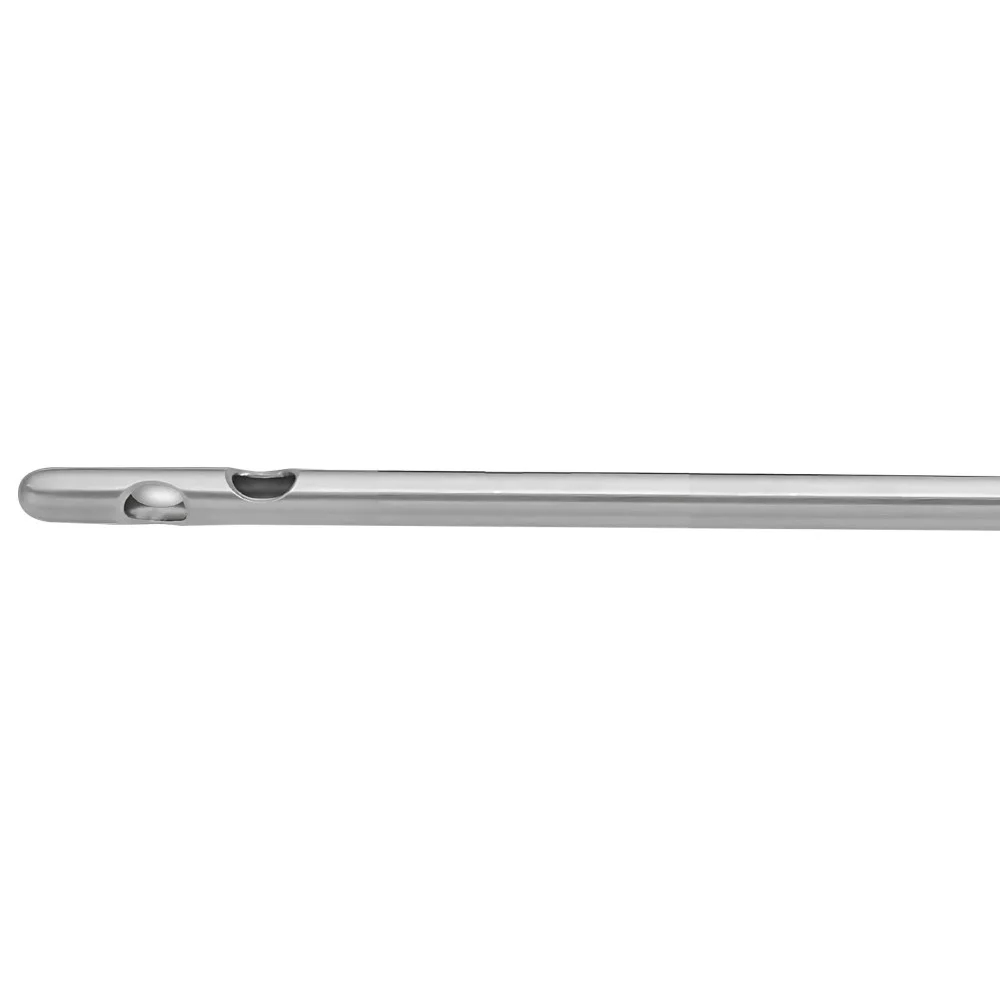 Liposuction Cannula with Two Lateral & One Central Port