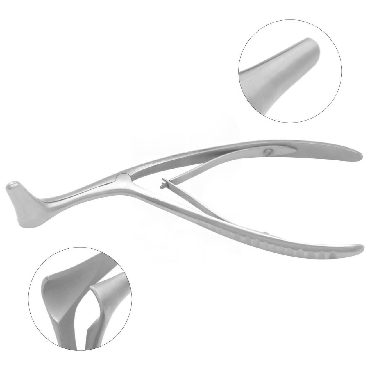 Beckman Nasal Speculum - Strong Curved Shaft