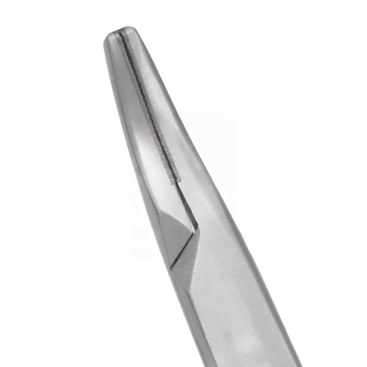 Heaney Needle Holder - TC Curved Serrated Jaw
