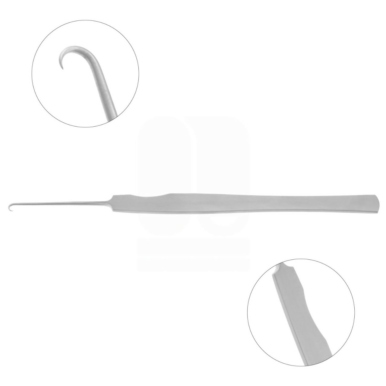 Lahey Clinic Dura Retractor Hook, 13cm