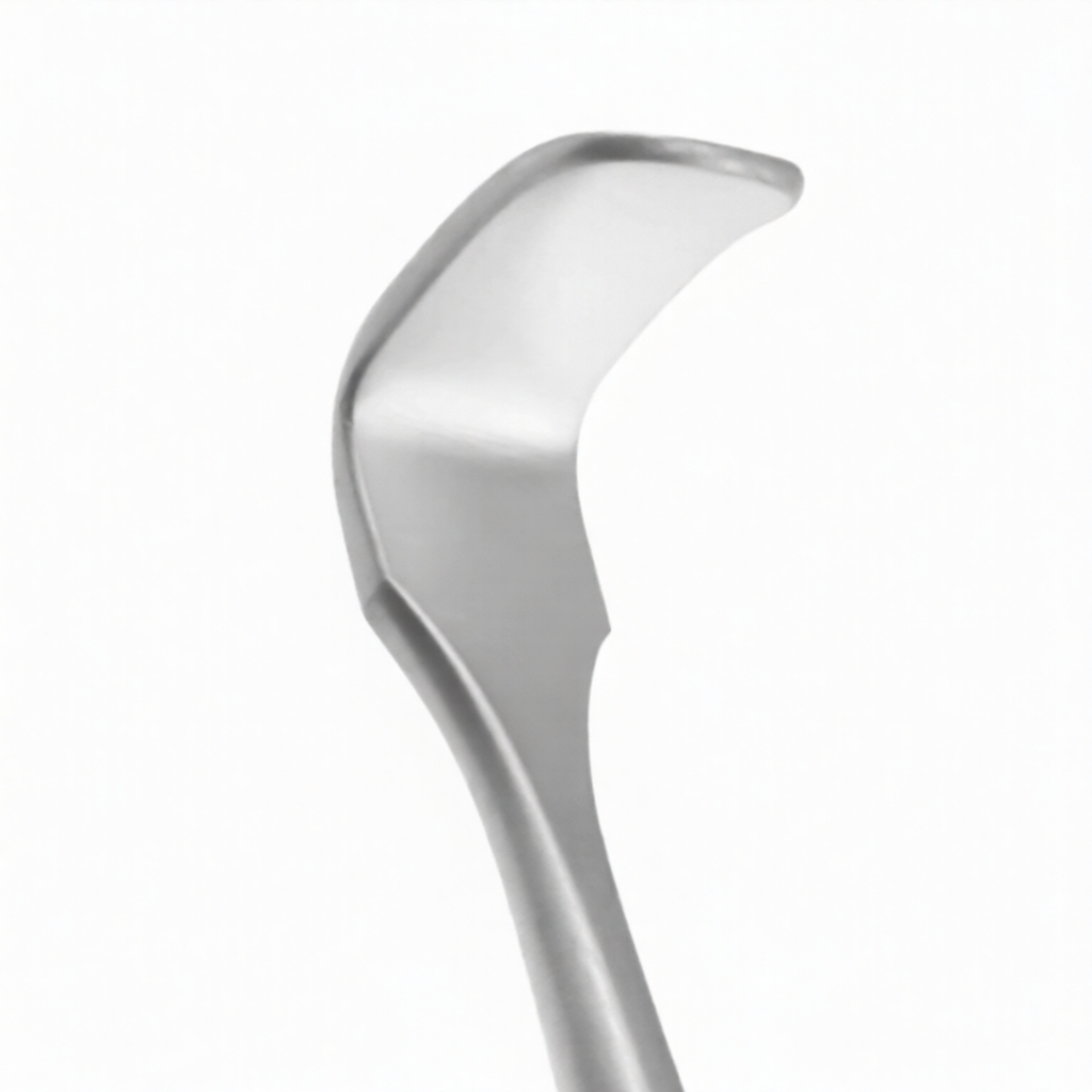 Senn Green Retractor, 14cm, Stainless Steel