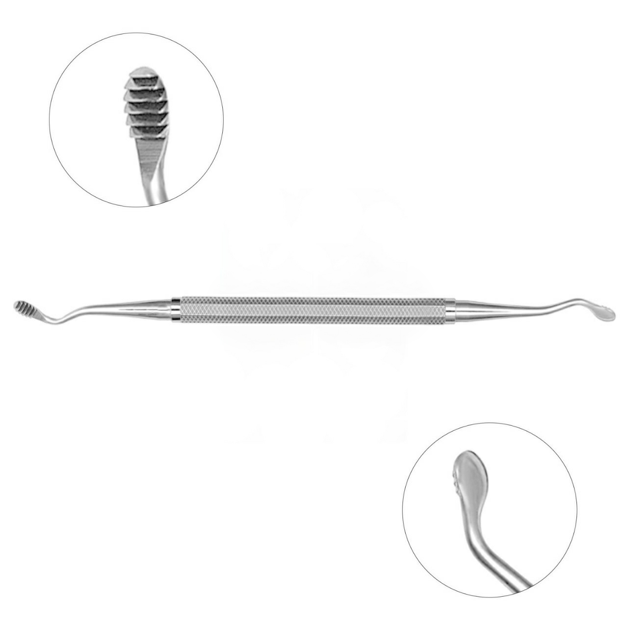 Miller straight-Cut Bone File #67 - Dual Ended