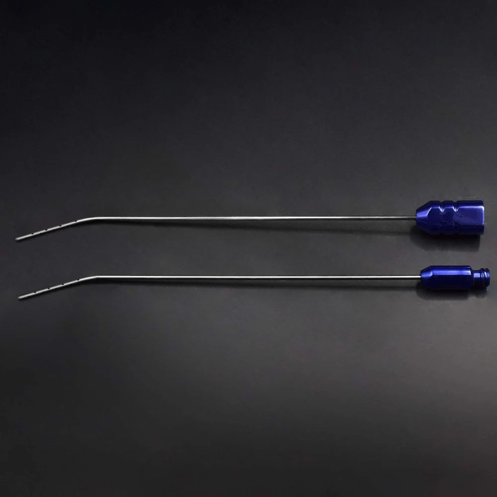 Angled Infiltration Cannula, Luer Lock for Deep Access