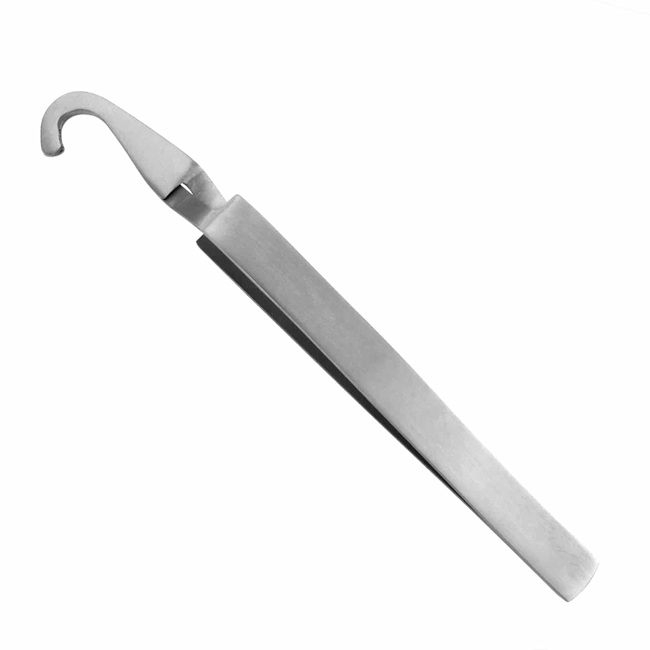 Bracket Holder Tweezers - J-Shaped Tip