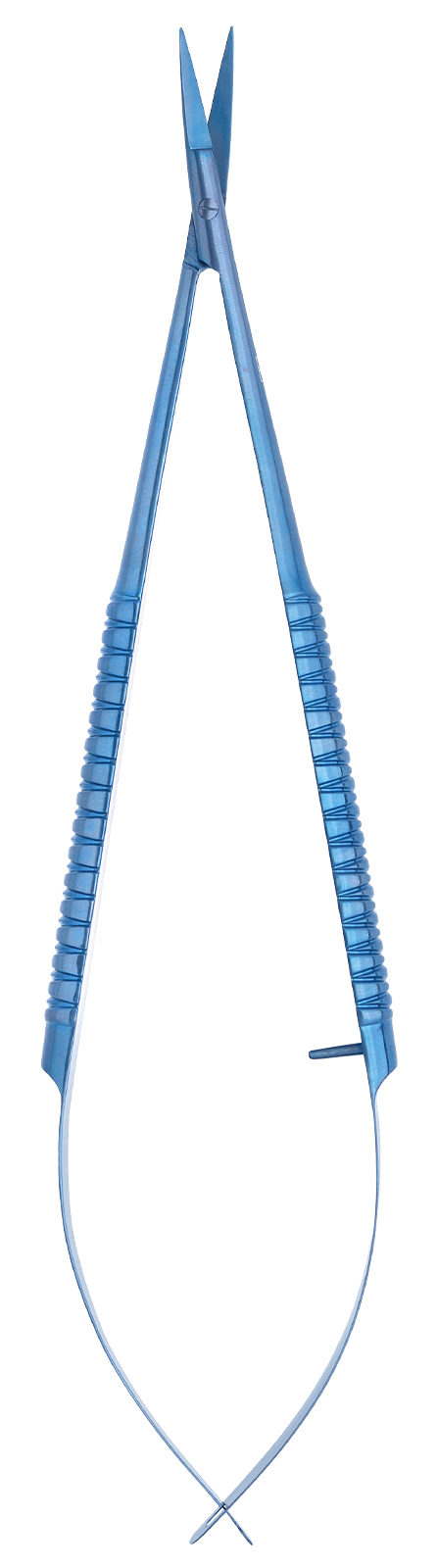 Titanium Micro Surgery Scissors , Curved 15cm