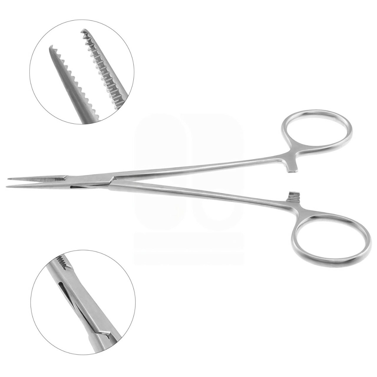 Jacobson Micro Mosquito Forceps, 0.6mm Jaws, Slender Pattern