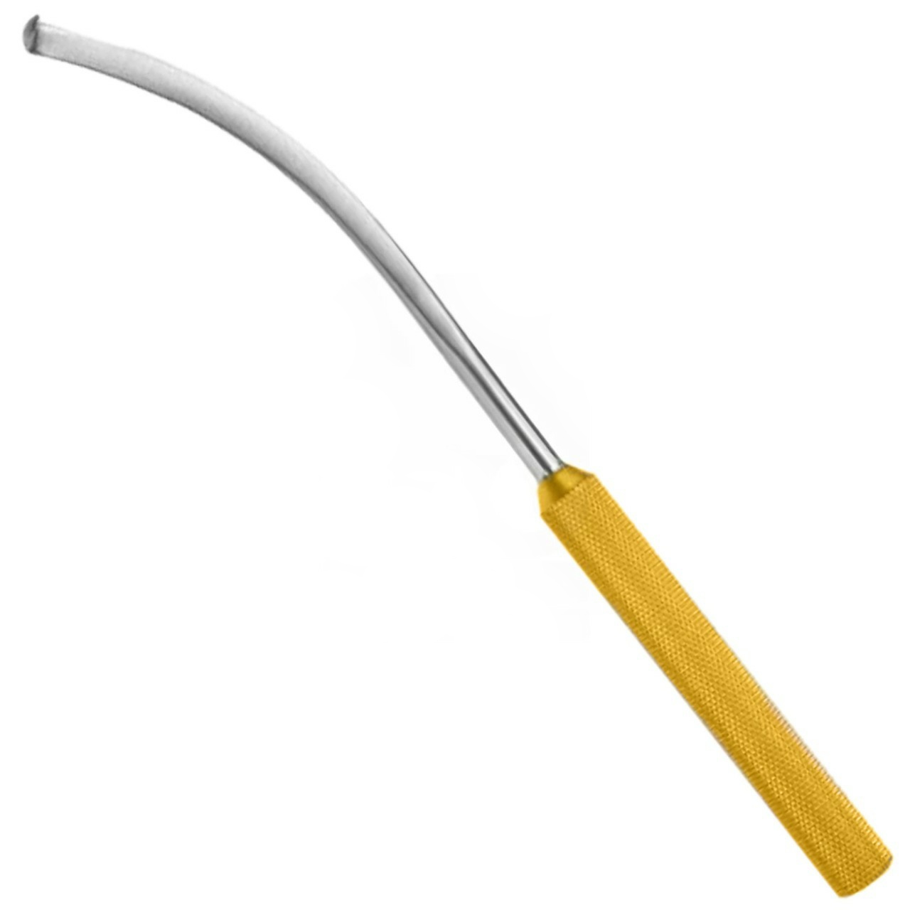 Daniel Endoscopic Forehead Nerve Retractor, Curved Left, 17cm