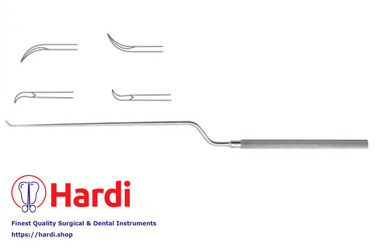 Koos Micro Knife: Bayonet-Shaped 18.5cm for Neurosurgery