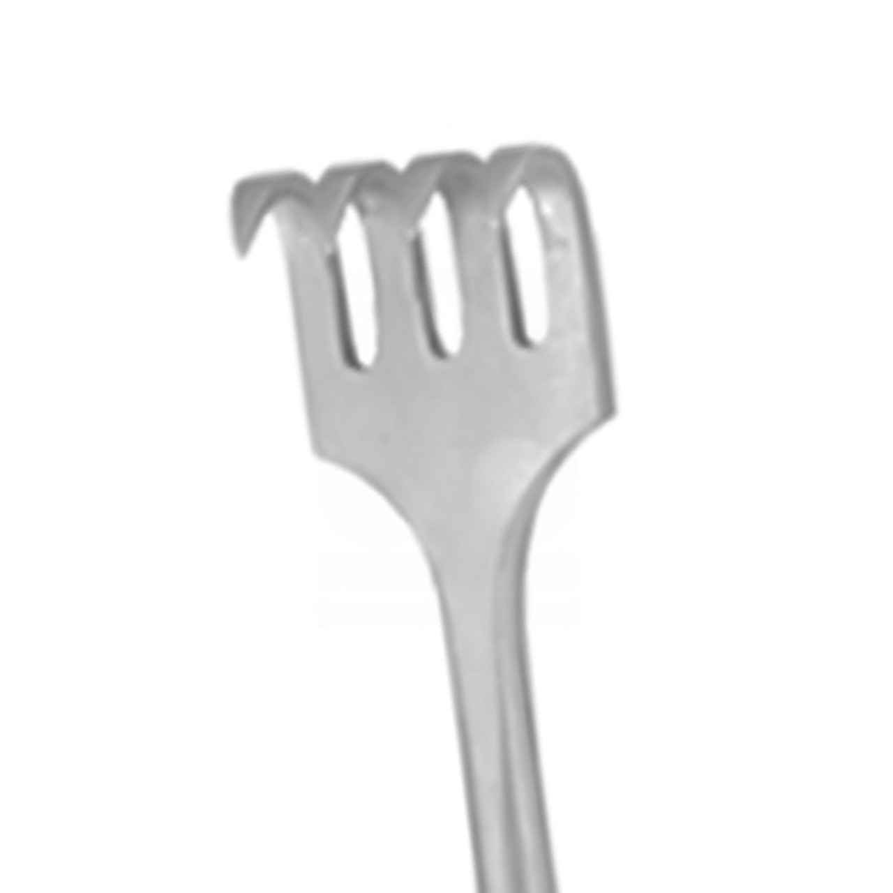 Rollet Retractor, 5" (13cm) with 4 Sharp Prongs