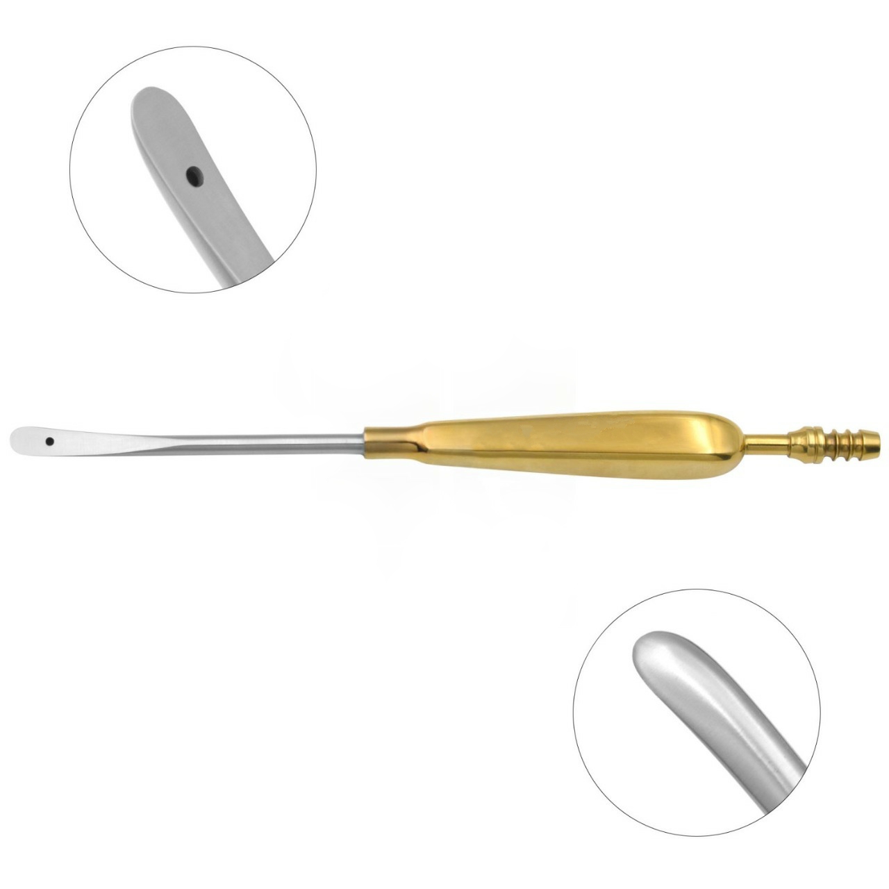 Daniel Endoscopic Forehead Suction Elevator, 23.5cm