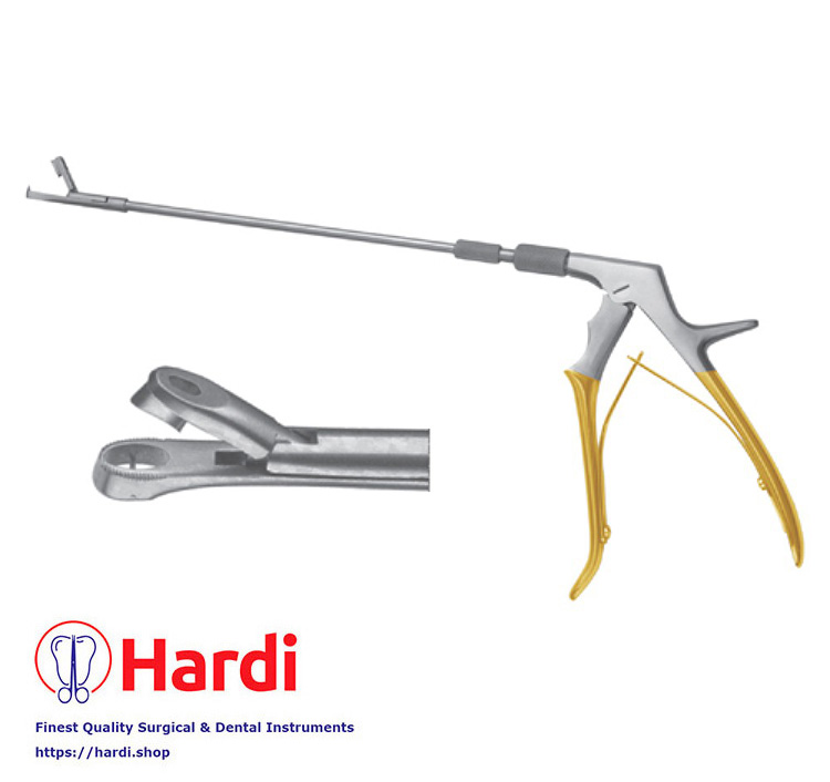 Eppendorf Biopsy Forceps 25.5cm with Detachable Handle - Versatile Surgical Instrument