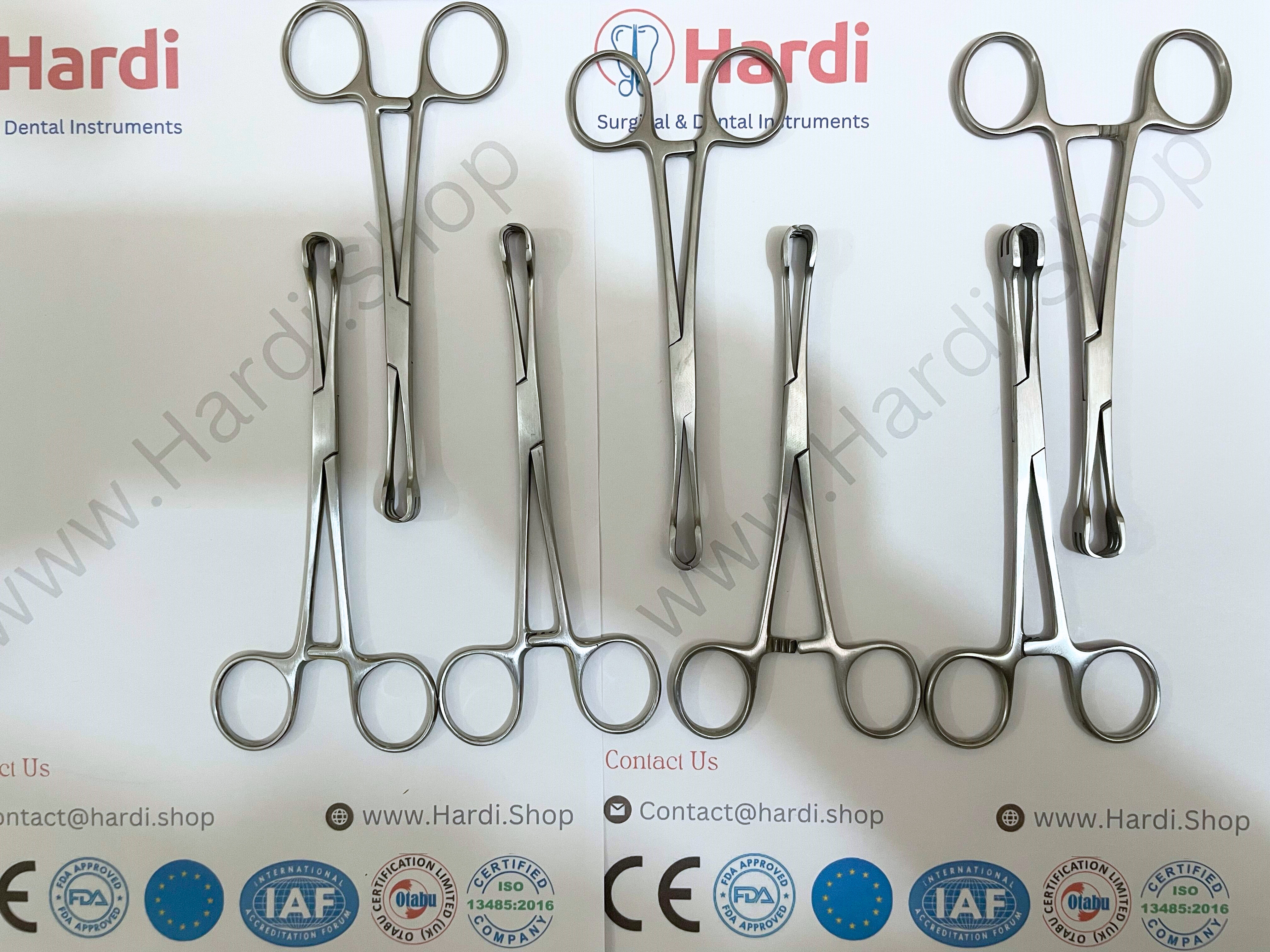 Lahey goiter traction clamp, Stainless Steel