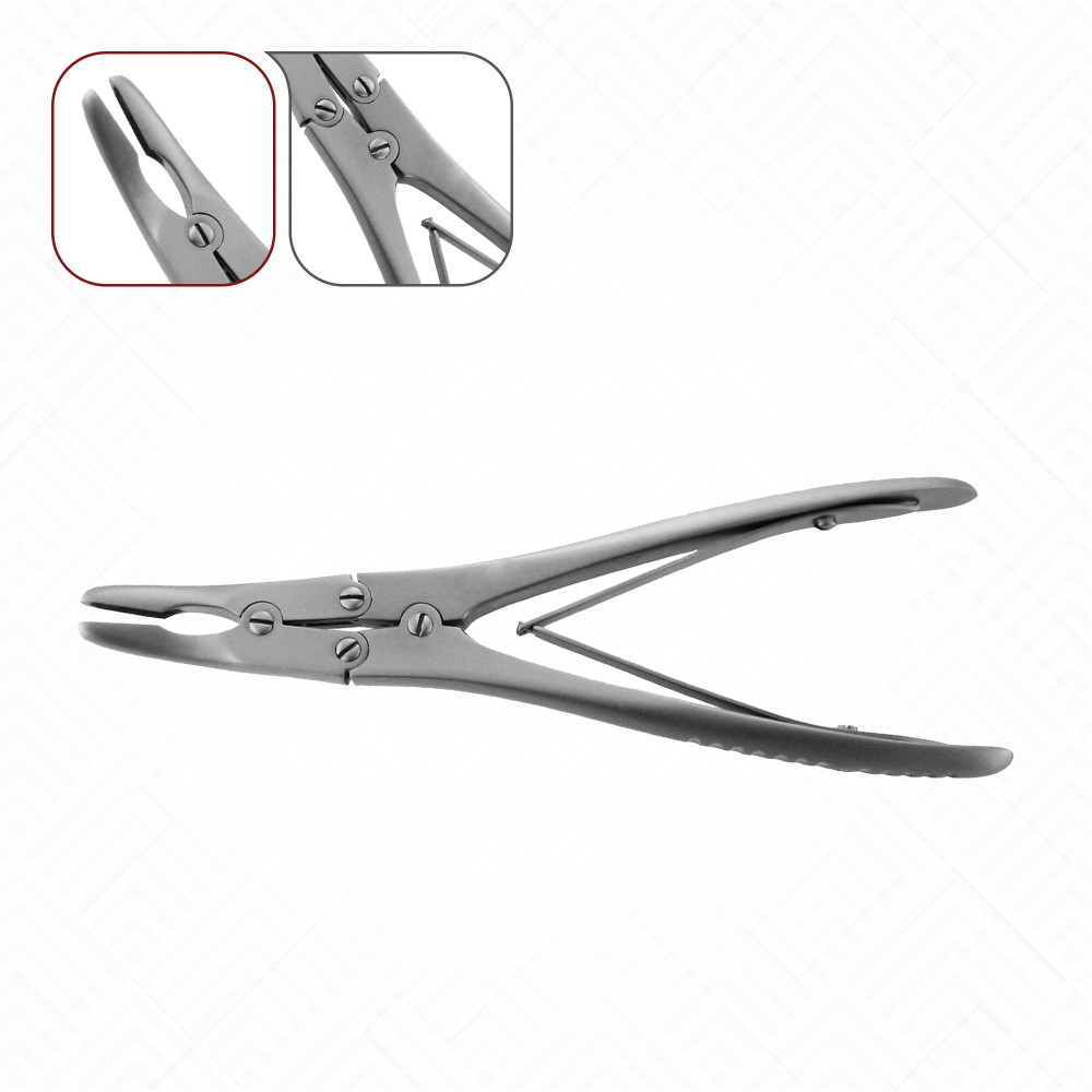 Ruskin Rongeur 6″ - Curved