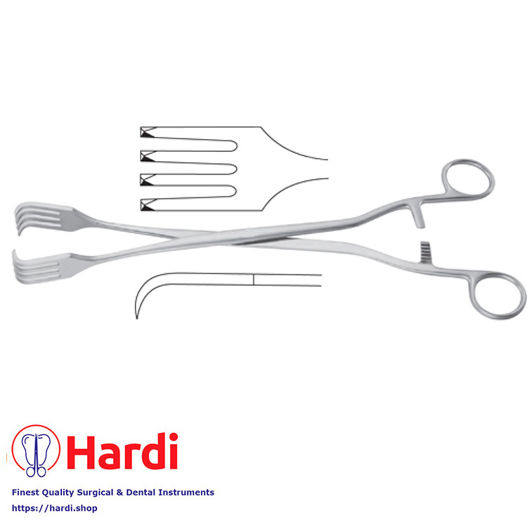 Pratt Tenaculum Forceps 26.5cm - Essential for Gynecologic Surgery