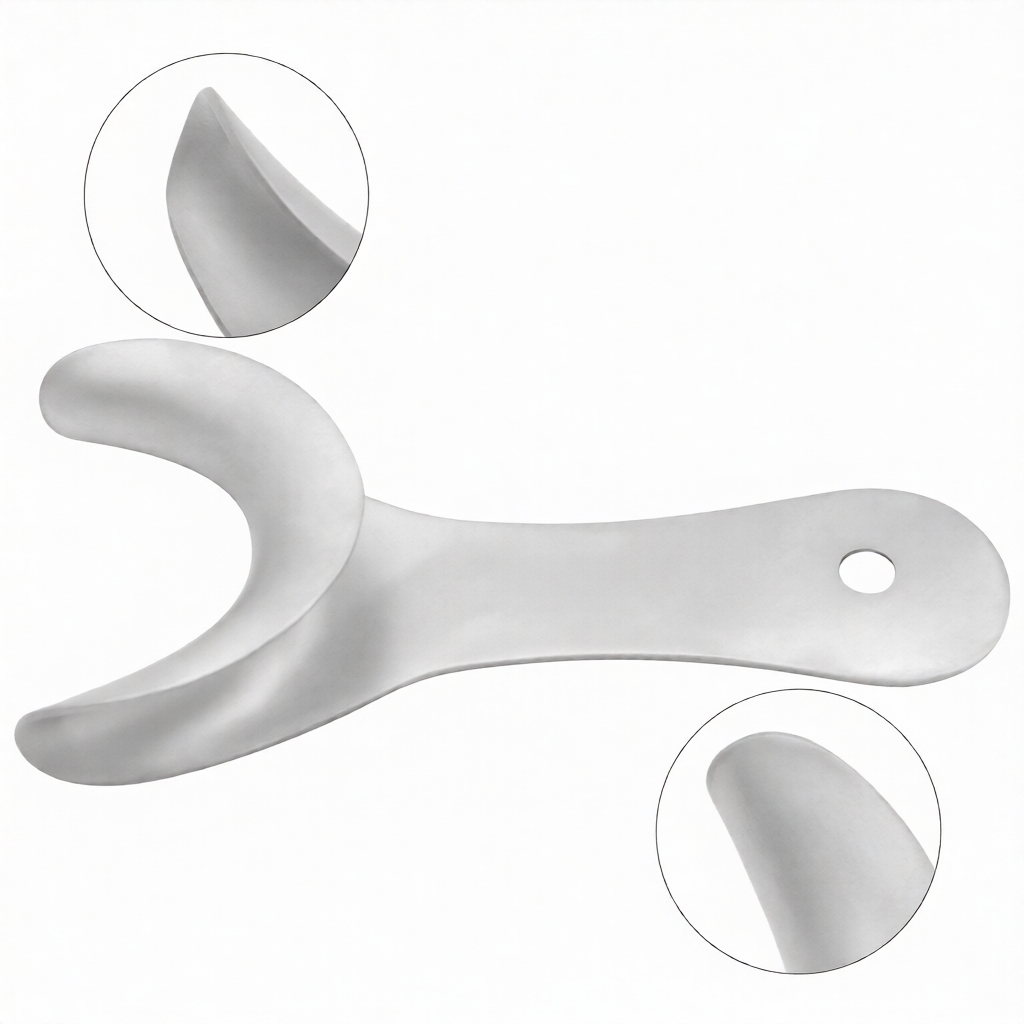 Martin-Simplex Cheek and Lip Retractor, 11cm Flat Handle