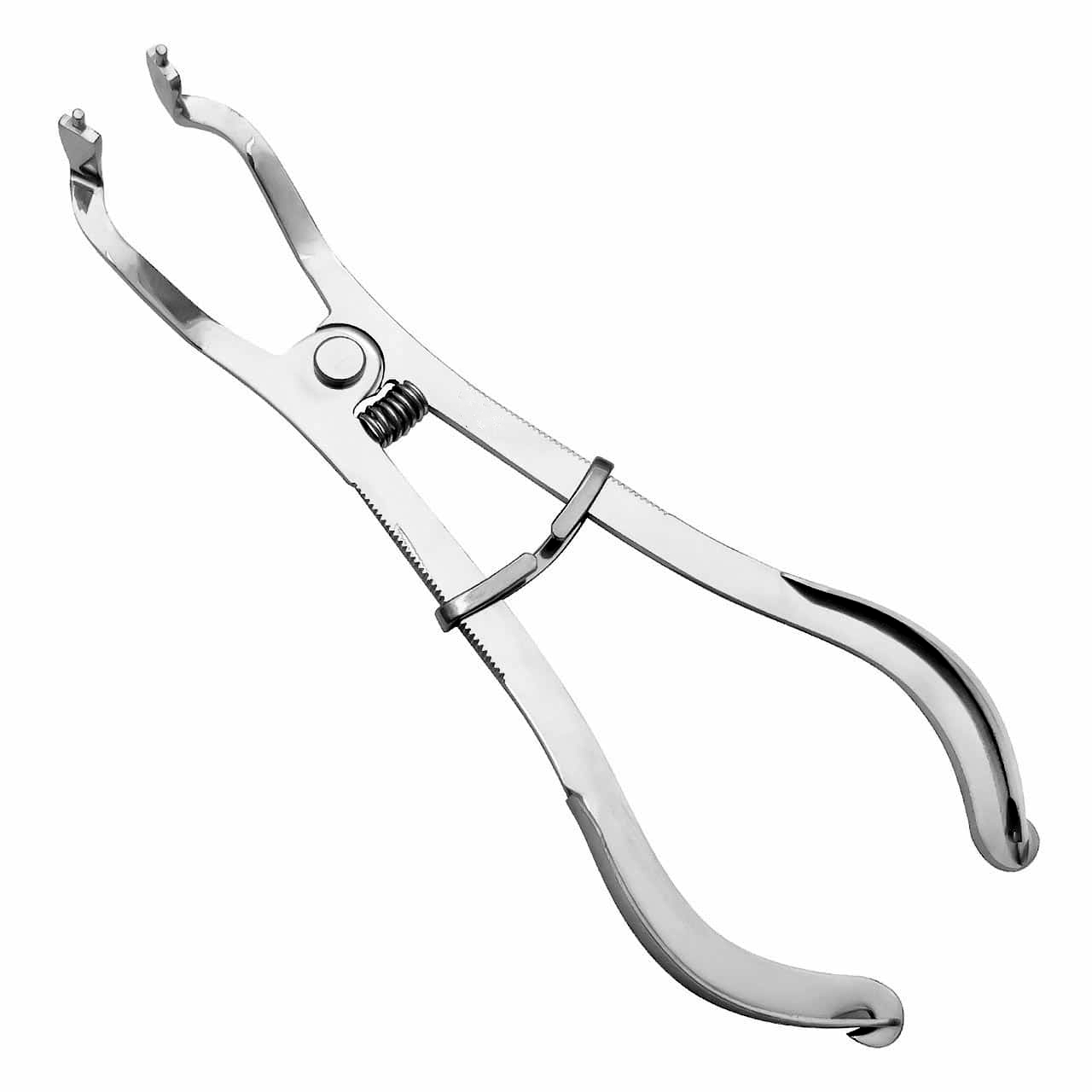 Ivory Type Rubber Dam Forceps - Precision Dental Instrument