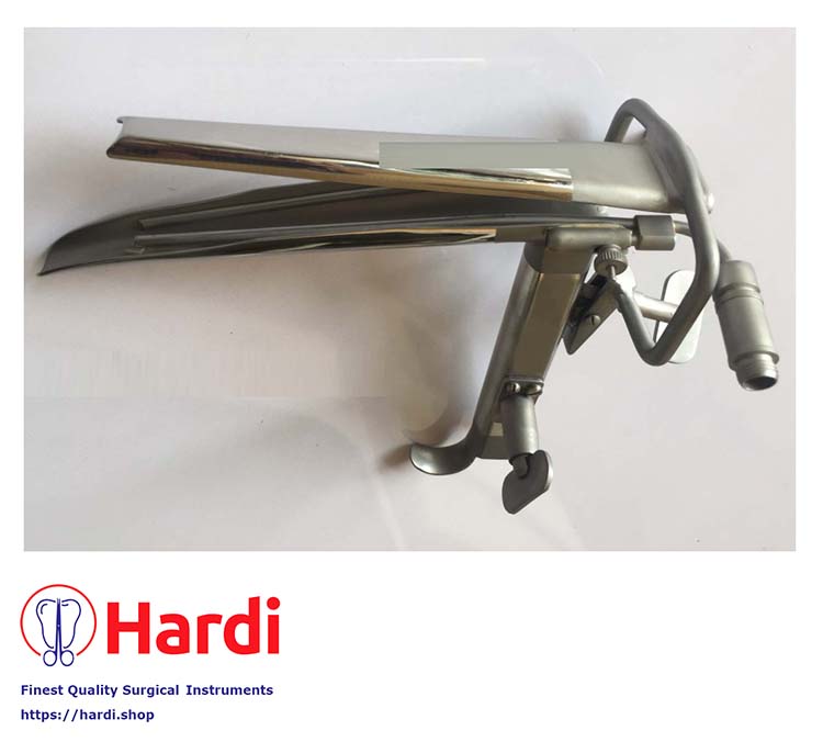 Weerda Distending Operating Fiber Optics Laryngoscope With Injection Cannula and Suction Tube