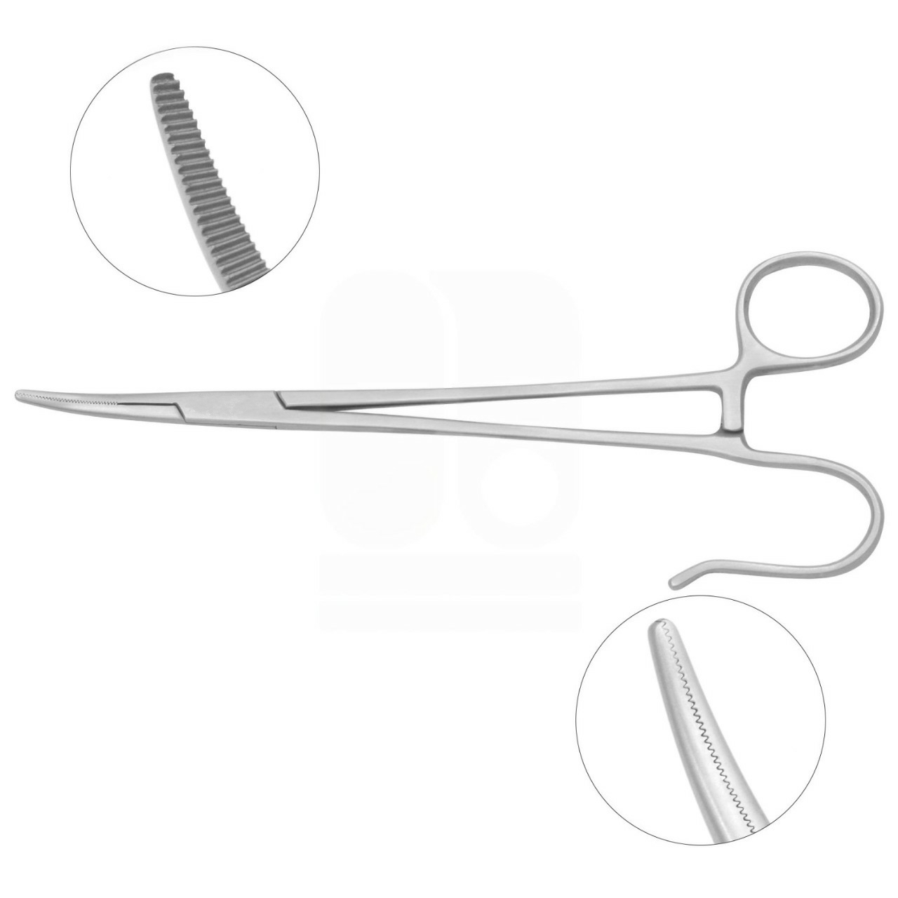 Schnidt Sawtell Tonsil Forceps, Curved Jaw