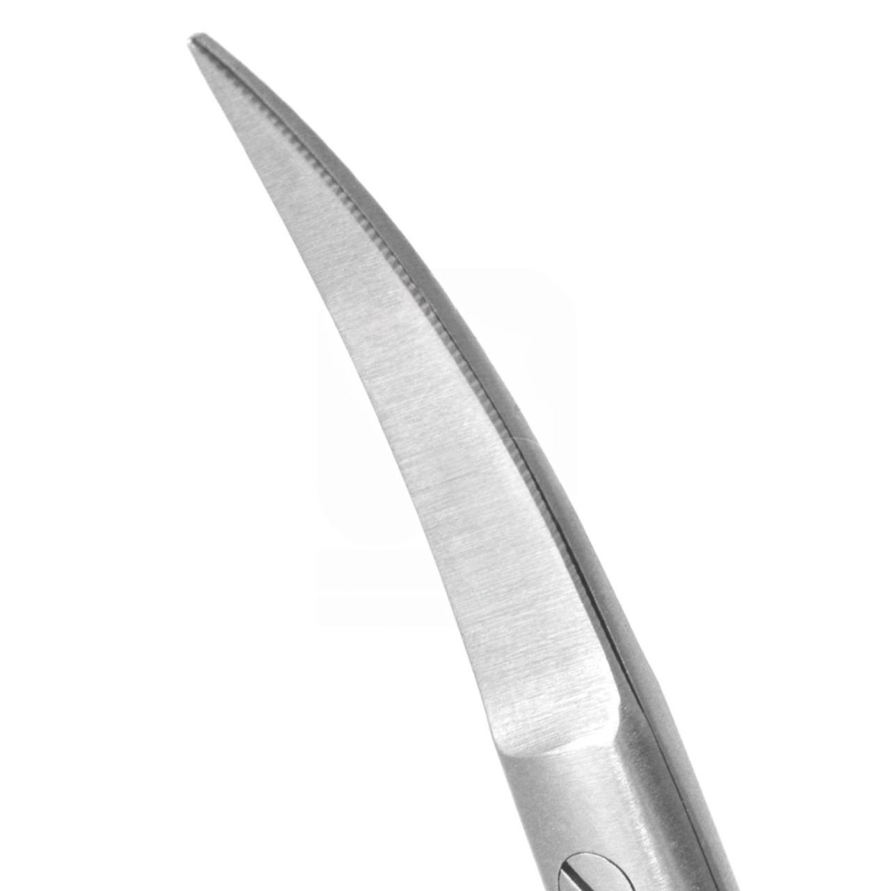 Iris Scissors with TC Serrated Blades - 11.4 cm