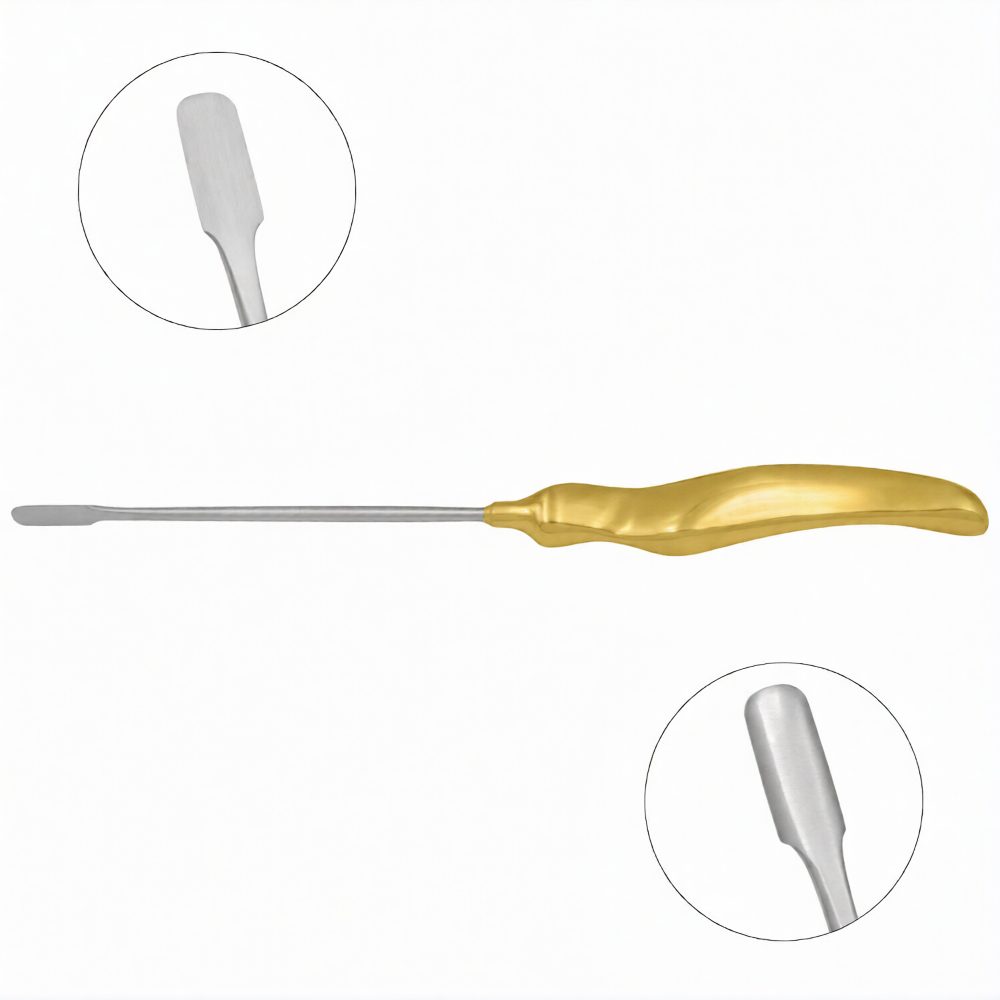 Endoscopic Forehead Temporal Line "T" Dissector, 9-7/8"