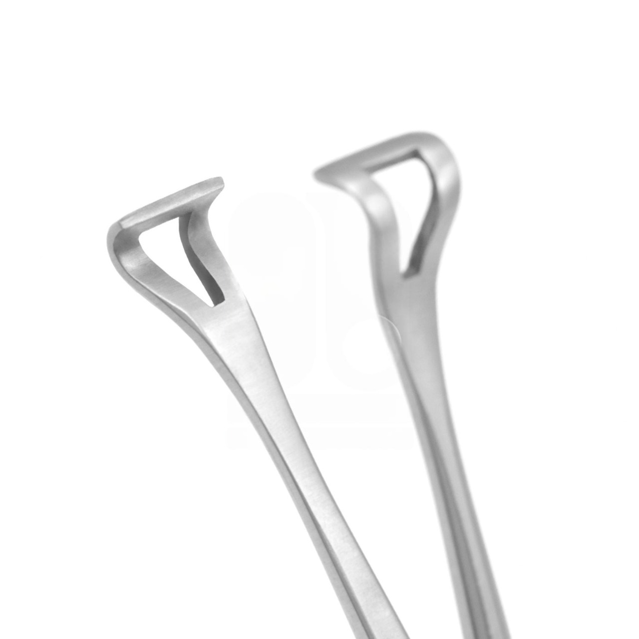Allis Babcock Tissue Forceps, Angled, 6-1/4"