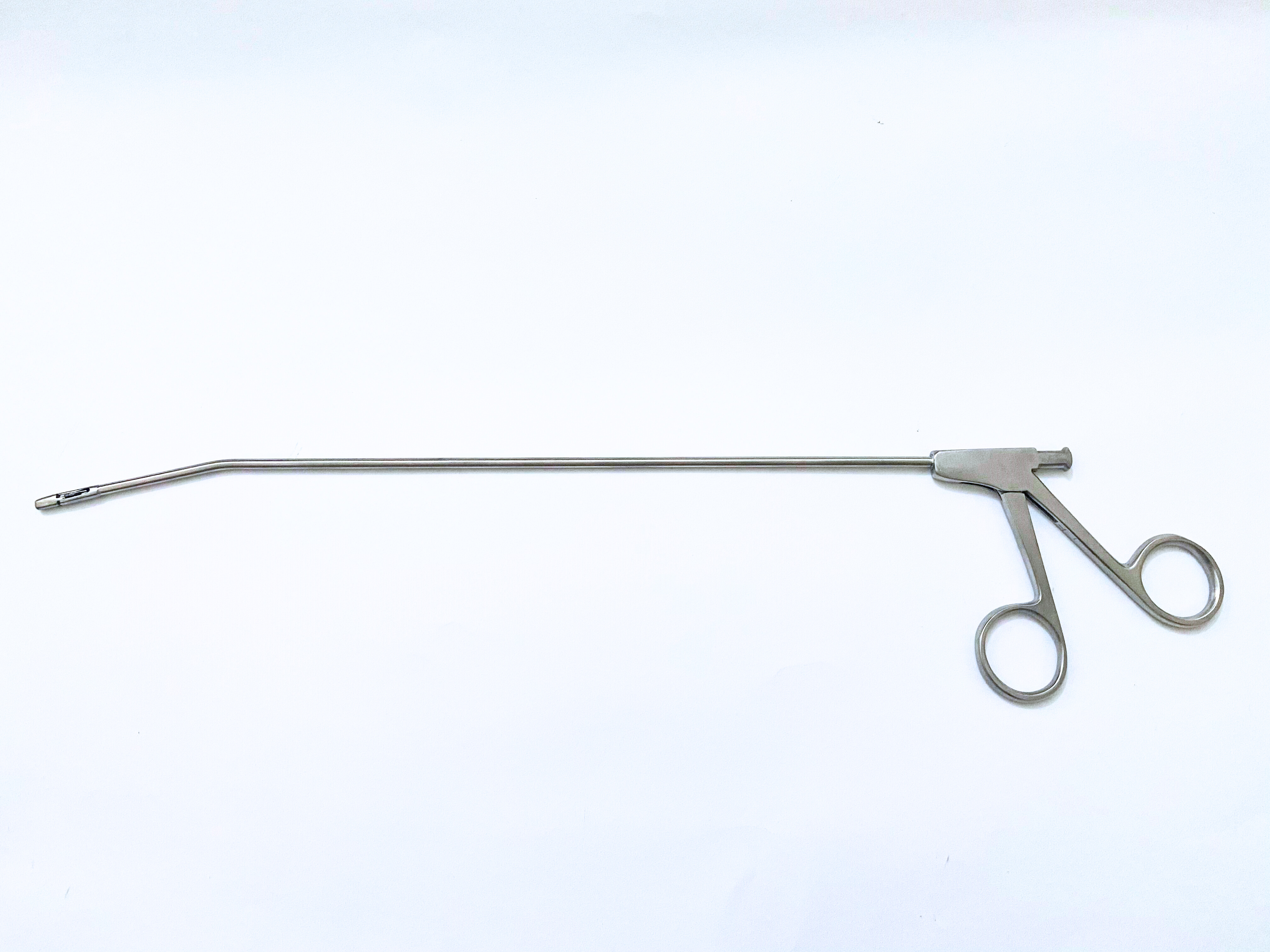 Laryngeal-Forceps,Tubular-Model,Curved,Alligator