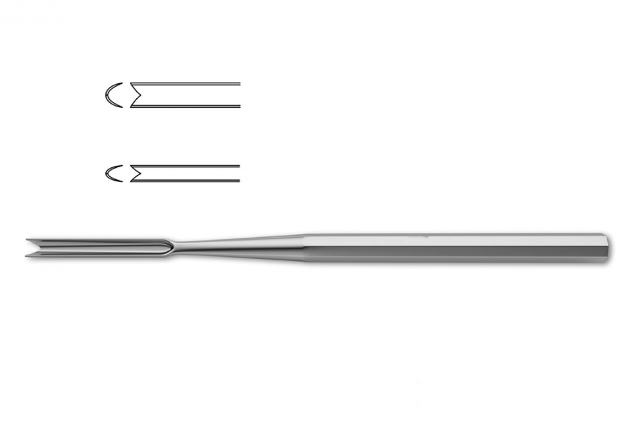 Ballenger (Hajek) Septum Chisel 16cm | V-Shaped Edge