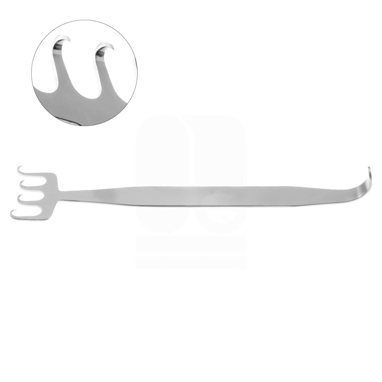 Freeman Rake Retractor, 18 cm - Ideal for Rhytidectomy & Mammaplasty