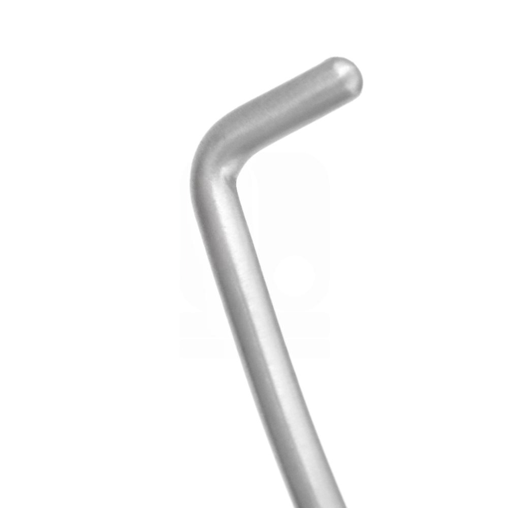 Daniel Endoscopic Forehead Nerve Hook, Curved Left, 9-1/4"