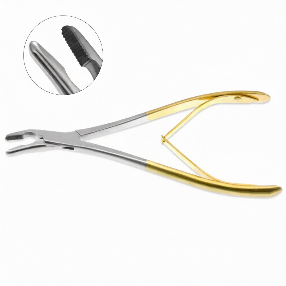 Gunter Lower Lateral Morselizer, 7" (18cm), Dual Jaw Surfaces