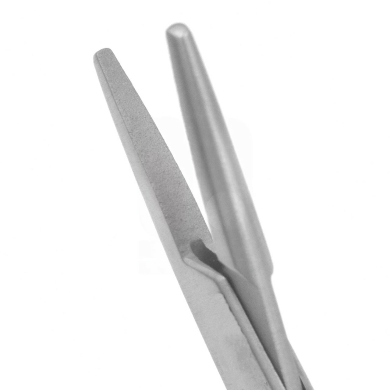 Neivert Needle Holder 12.5cm - Single Angled Ring, TC Serrated Jaws