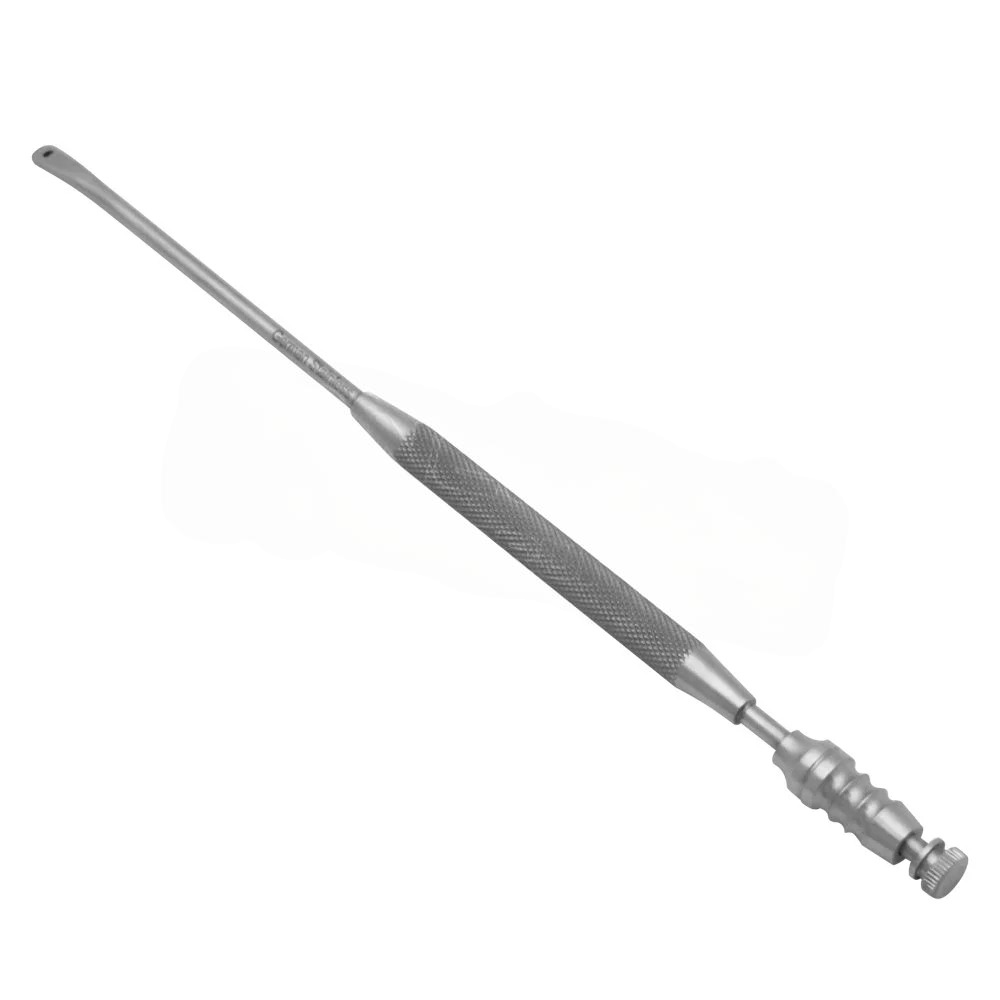 Gorney Septum Suction Elevator, 21cm Long, Curved Tip