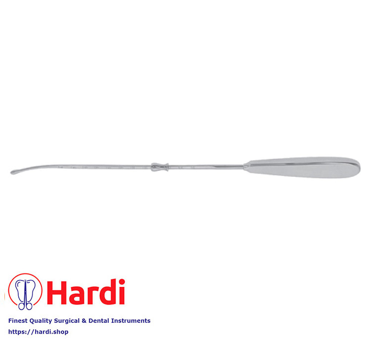 Valleix Uterine Sound 29.5cm - Chrome Plated for Gynecological Exams
