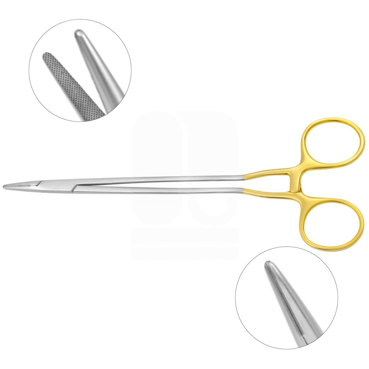 Swedish Needle Holder 15cm - TC Serrated Jaw