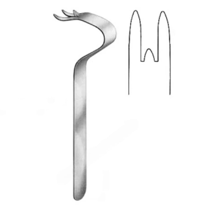 Obwegeser Chin Retractor 16cm - Stainless Steel