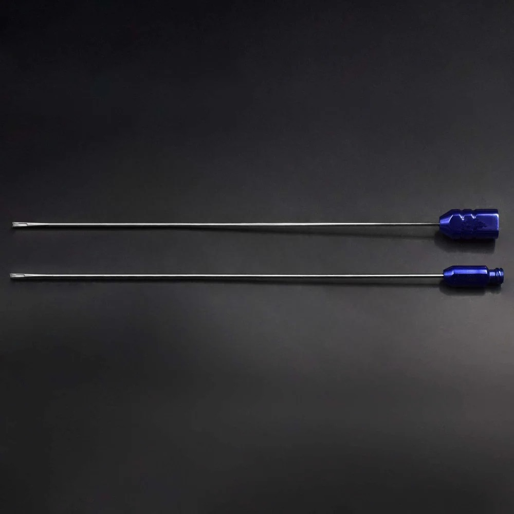 V-Dissector Liposuction Cannula, Sharp "V" Tips
