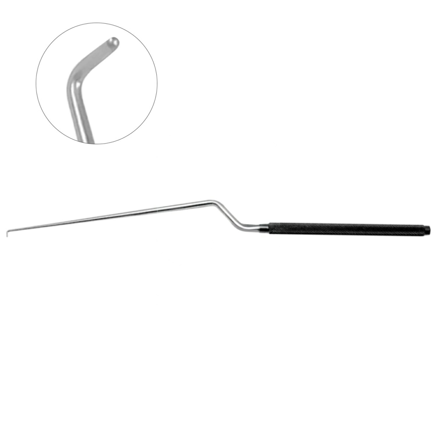Bayonet Nerve Hook for Neurosurgery - 6" 150mm Working Length
