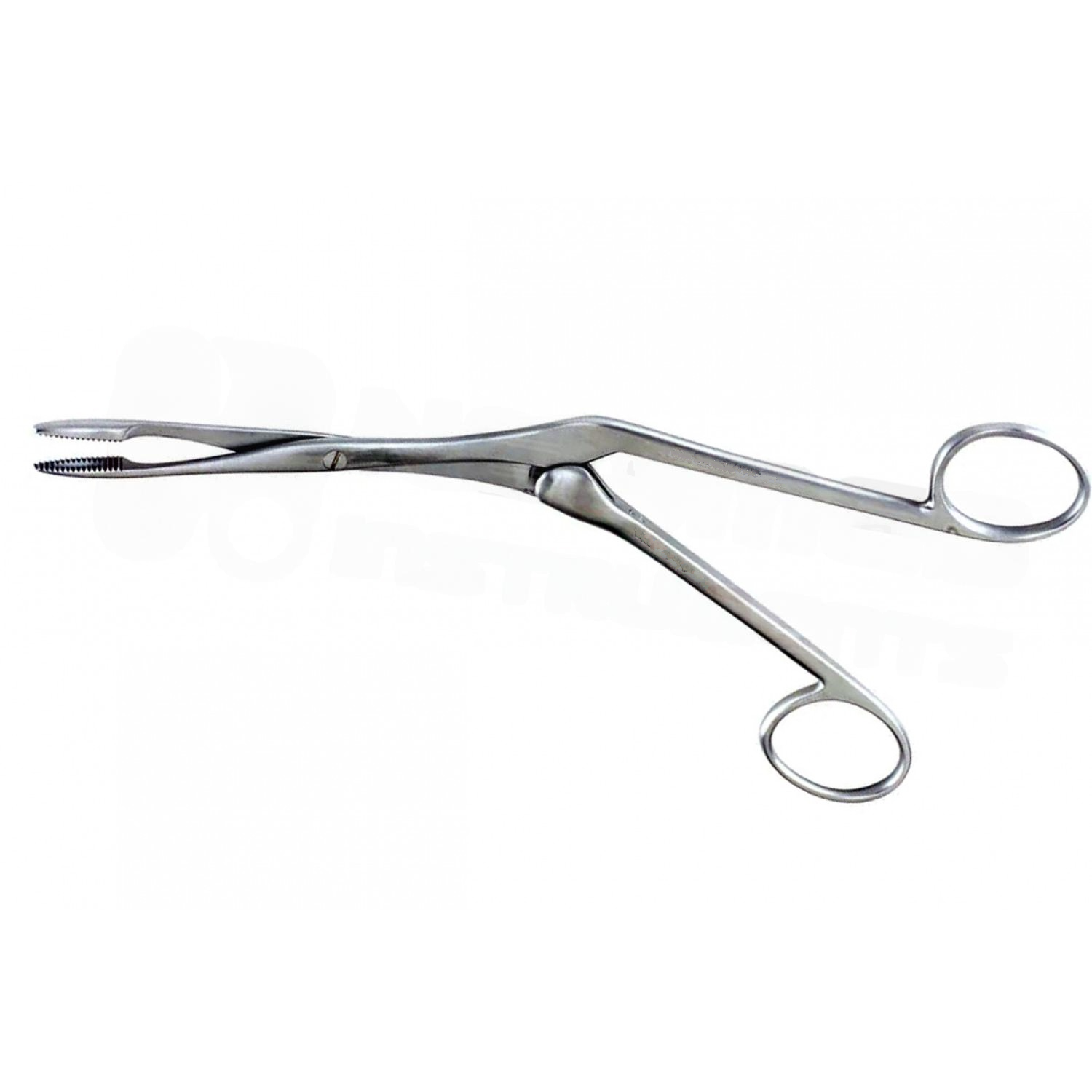 Knight Nasal Dressing Forceps 7" - Serrated Jaws