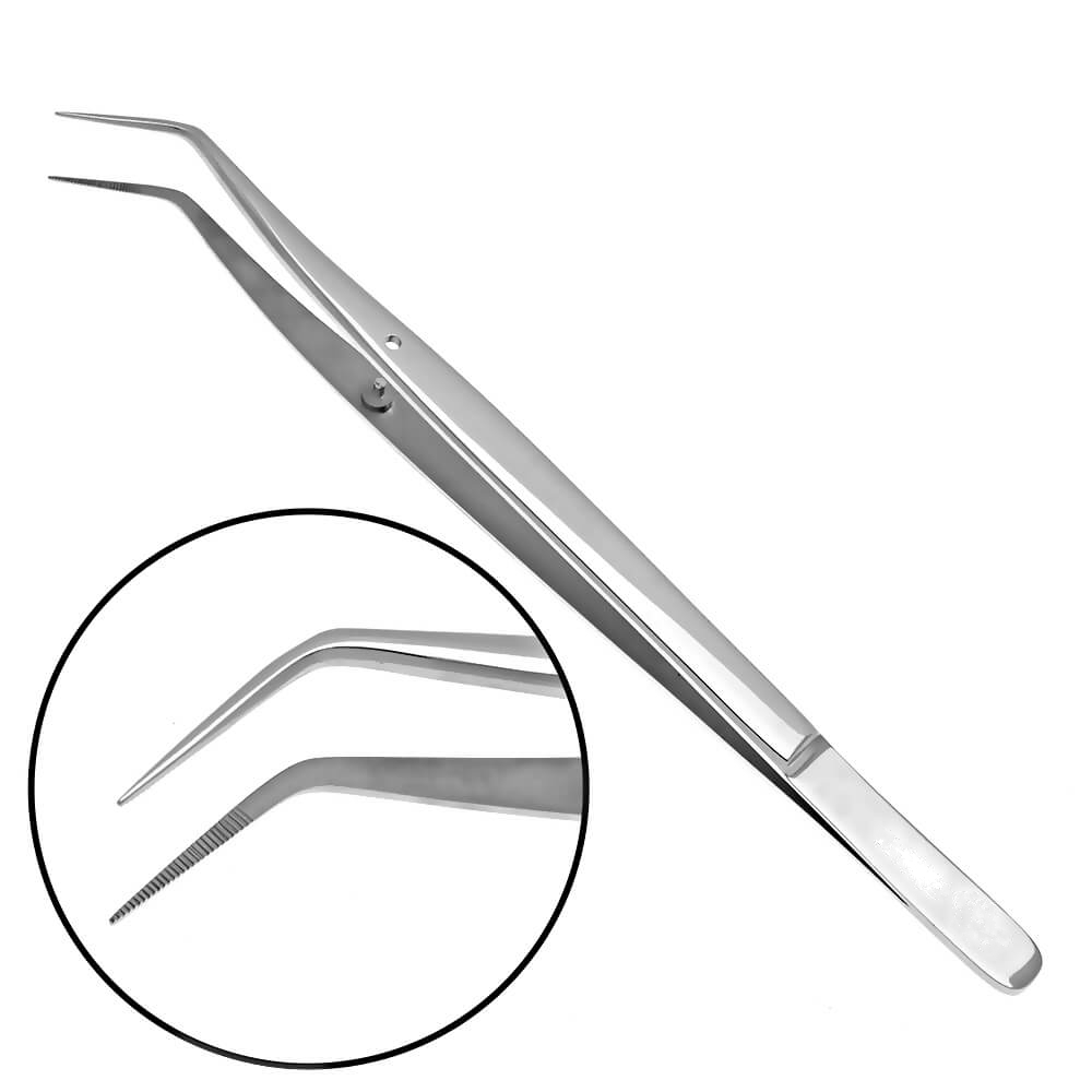 Meriam Dressing Pliers 6.5″ - Regular Serrated Tip