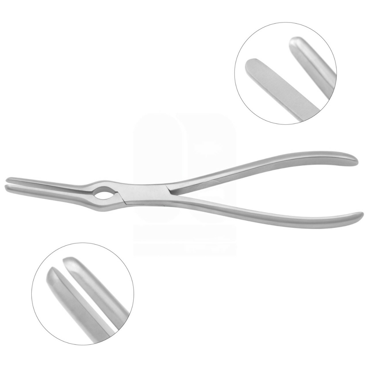 Asch Septum Straightening Forceps 22.9cm - Angled Blades