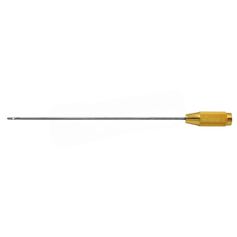 Liposuction Cannula with Two Lateral & One Central Hole
