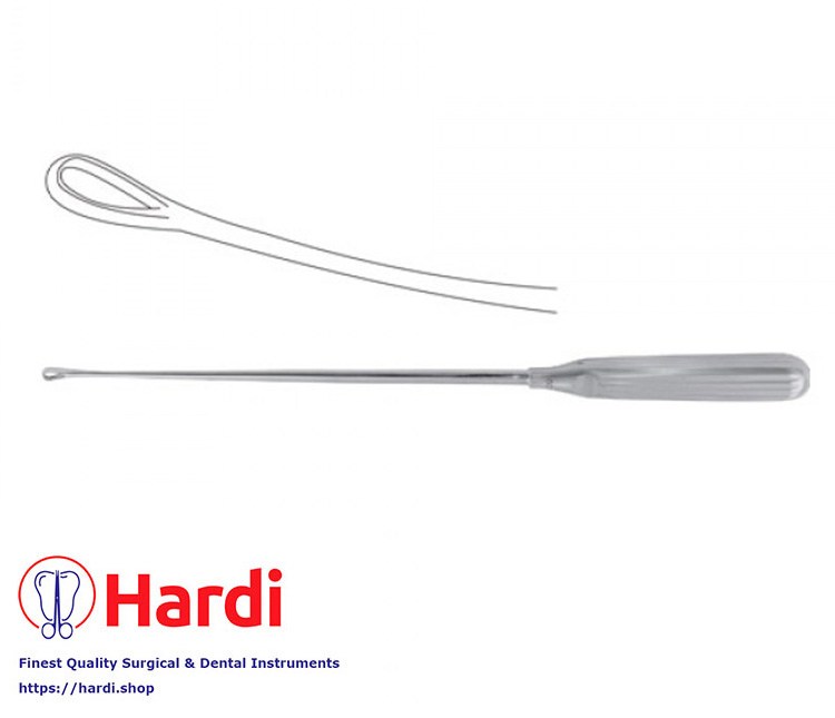 Sims Uterine Curette, Blunt, Malleable - Gentle Gynecological Solution
